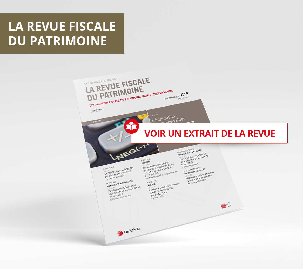 La revue fiscale du patrimoine